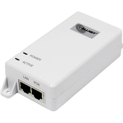 Allnet ALL0488v6 PoE Injektor 10 / 100 / 1000 MBit/s IEEE 802.3af (12.95 W), IEEE 802.3at (25.5 W)
