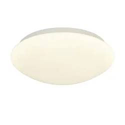 KHG LED-Deckenleuchte  Kunststoff weiß   , weiß , Maße (cm): H: 9,5  Ø: 26