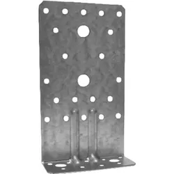Winkelverbinder mit Rippe, Stahl verzinkt, ABR 170