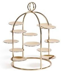 Zodax Grand High Tea Tower - 12 Cup Dessert & Appetizer Stand