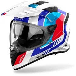 Airoh Dual Helm Bandit Horn White Gloss S
