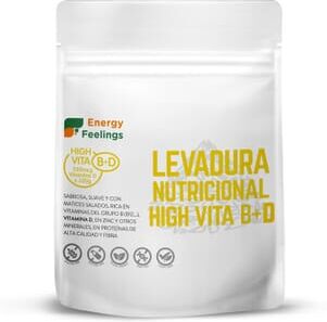 Energy Feelings Levadura Nutricional High Vita B12+D Copos 250g