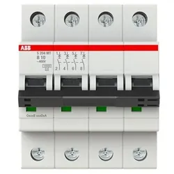 ABB Stotz S&amp;J Sicherungsautomat B-Char. S204MT-B10