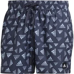 ADIDAS Herren Shorts Logo Print CLX Very Short Length, Größe S in Grau Grau