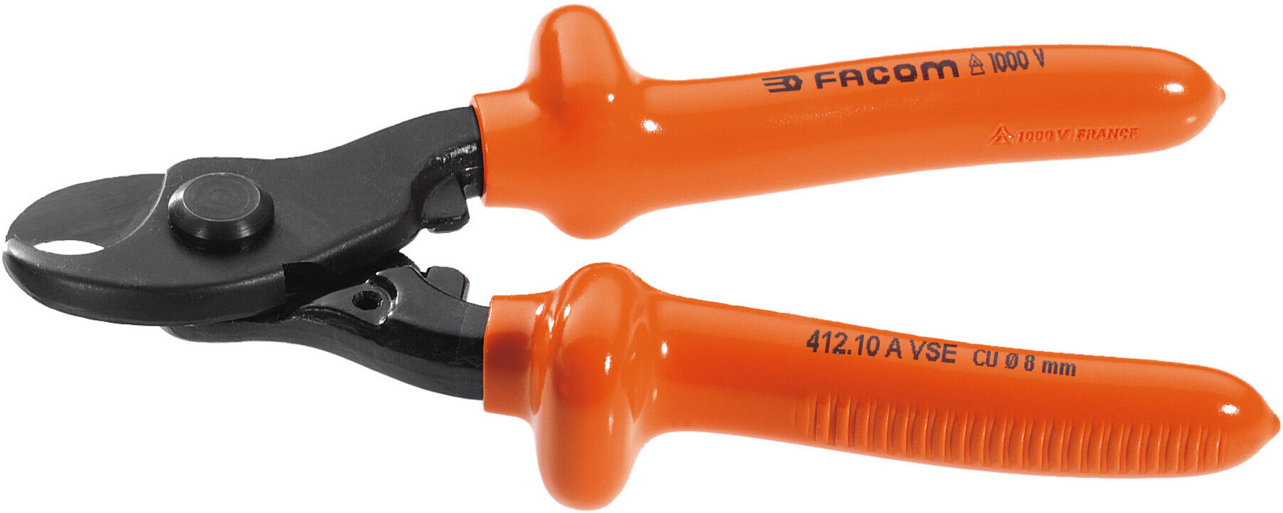 Facom Kabelschneider für Kupfer-Alu 1000V VSE (412.150AVSE)