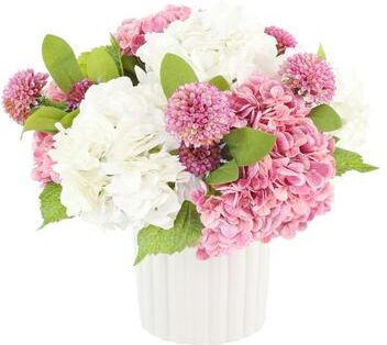 Creative Labs Hydrangea and Dahlia Centerpiece - 16