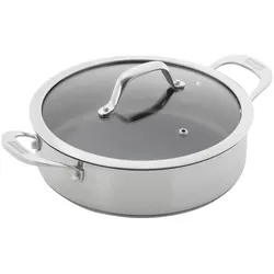 Kuhn Rikon ALLROUND Servierpfanne, Pfanne + Kochtopf, Silber