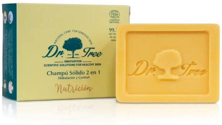 Dr. Tree 2 in 1 Solid Shampoo Nutrition 75 gr