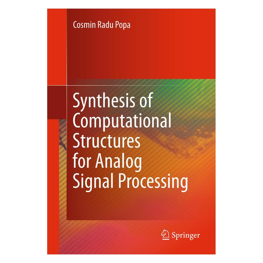 Springer Synthesis of Computational Structures for Analog Signal Processing (Englisch, Softcover, Cosmin Radu Popa) (55581348)