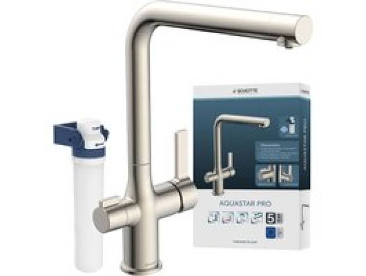 SCHÜTTE Robinet de cuisine avec FILTERSYSTEM AQUASTAR PRO (inox)
