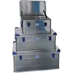 Iller Aluminiumbox Gr.XL 89,5x48,6x39,5mm mit Stapelecken und 146l Volumen