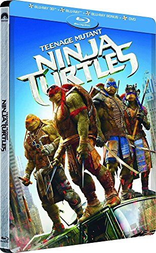 Jonathan Liebesman - TEENAGE MUTANT NINJA TURTLES (2014) 3D+2D STEELBOOK Blu-Ray (mit deutschem Ton) NEU&OVP - Preis vom 05.10.2026 03:47:11 h