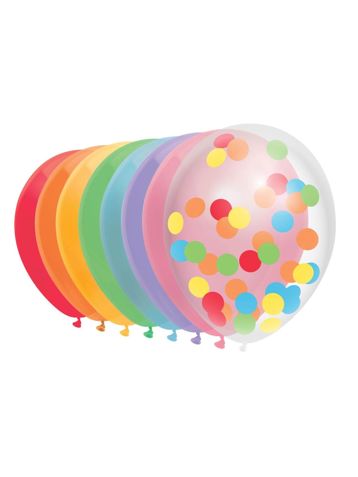 Haza Witbaard Balloons Rainbow 10pcs.