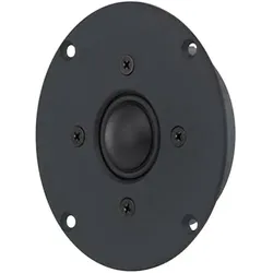 Visaton Gewebekalotte G 25 FFL, 8 Ohm, Lautsprecher Bauteile, Schwarz