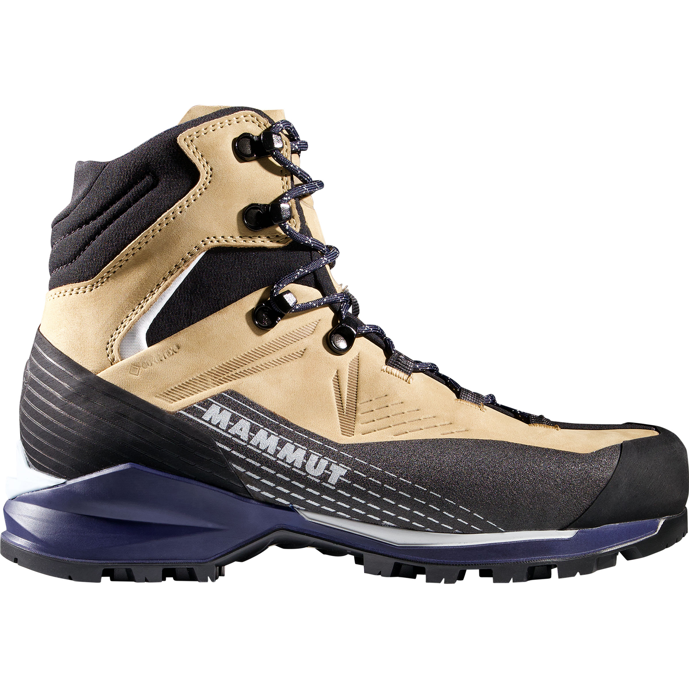 Mammut Kento Guide II High GTX Damen Bergstiefel & Expeditionsstiefel beige Größe 39.5 Bergsteigen | Hochtour Wasserdicht