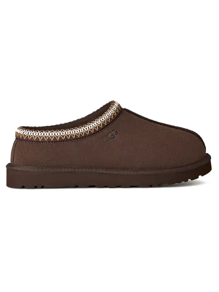 UGG Leder-Hausschuhe "Tasman II" in Braun - 45