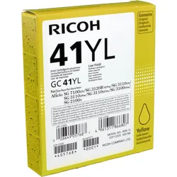 Ricoh Gel Cartridge 405768 GC-41YL  yellow OEM