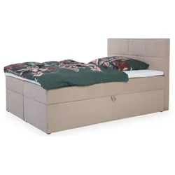 Boxbett HARPER MARBELLA (LF 180x200 cm) - Bezug: Stoff - LF 180x200 cm