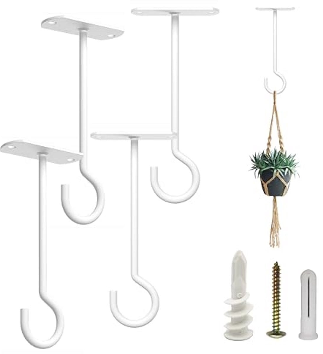 Heavy Duty Plafondhaken voor Planten en Decoratie - 2 stuks