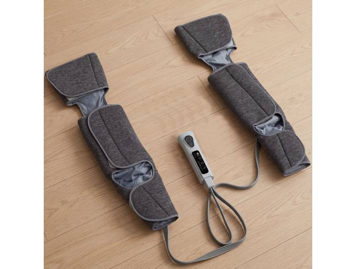 HOMCOM Masseur Jambes Compression Chaleur 3 Modes Automatiques