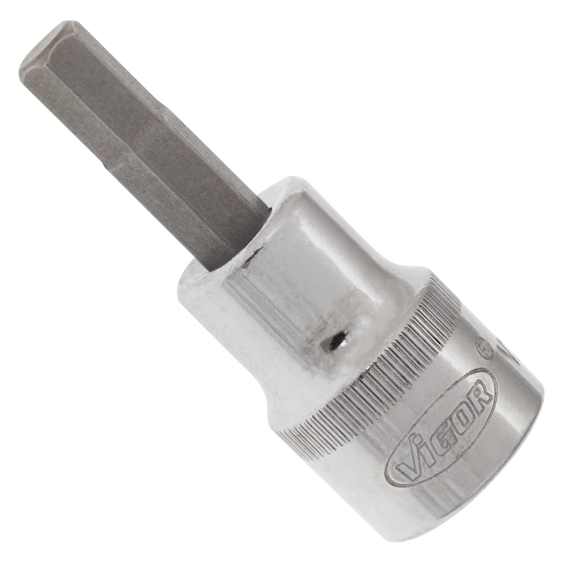 Vigor SCHRAUBENDREHER-EINSATZ (BIT) 3/8" SW 6 (6 mm) (V2282N)