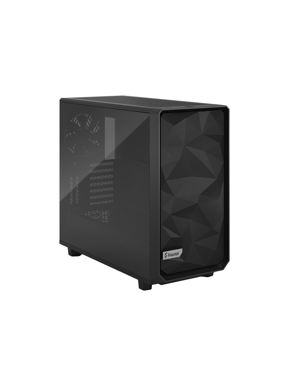 Fractal Design Meshify 2 - Black TG Light Tint - Gehäuse - Miditower - Schwarz