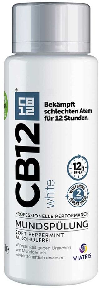 CB12 Mundspülung für weiße Zähne, gegen Mundgeruch für 12 Std. 250ml