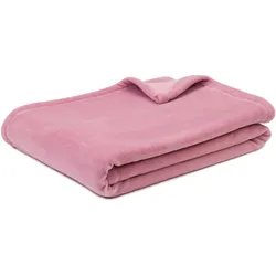 Decke MONTANA altrosa (BT 200x150 cm) - rosa - BT 200x150 cm
