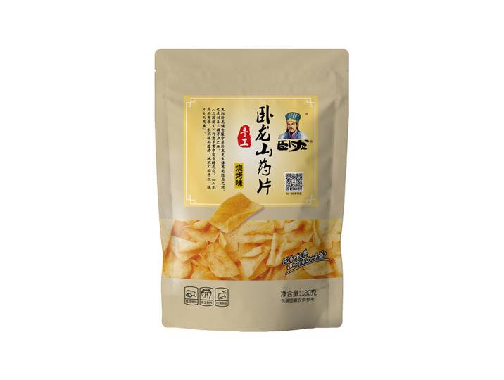 Wo Long yamschijfjes BBQ-smaak 180 g