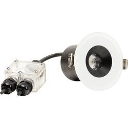 Konstsmide Maavalo LED-Bad-Einbauleuchte EEK: F (A - G) 6 W IP44 7875-250