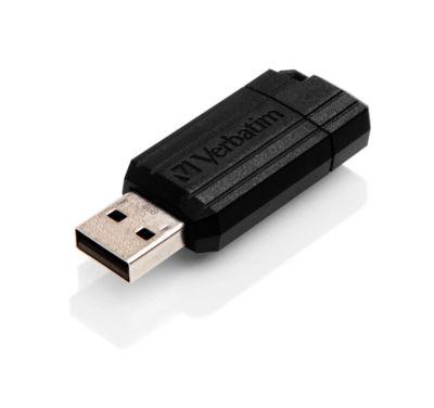 Verbatim USB-Stick PinStripe, Speicherkapazität 8 bis 64 GB, mit Schiebemechanismus, 32GB