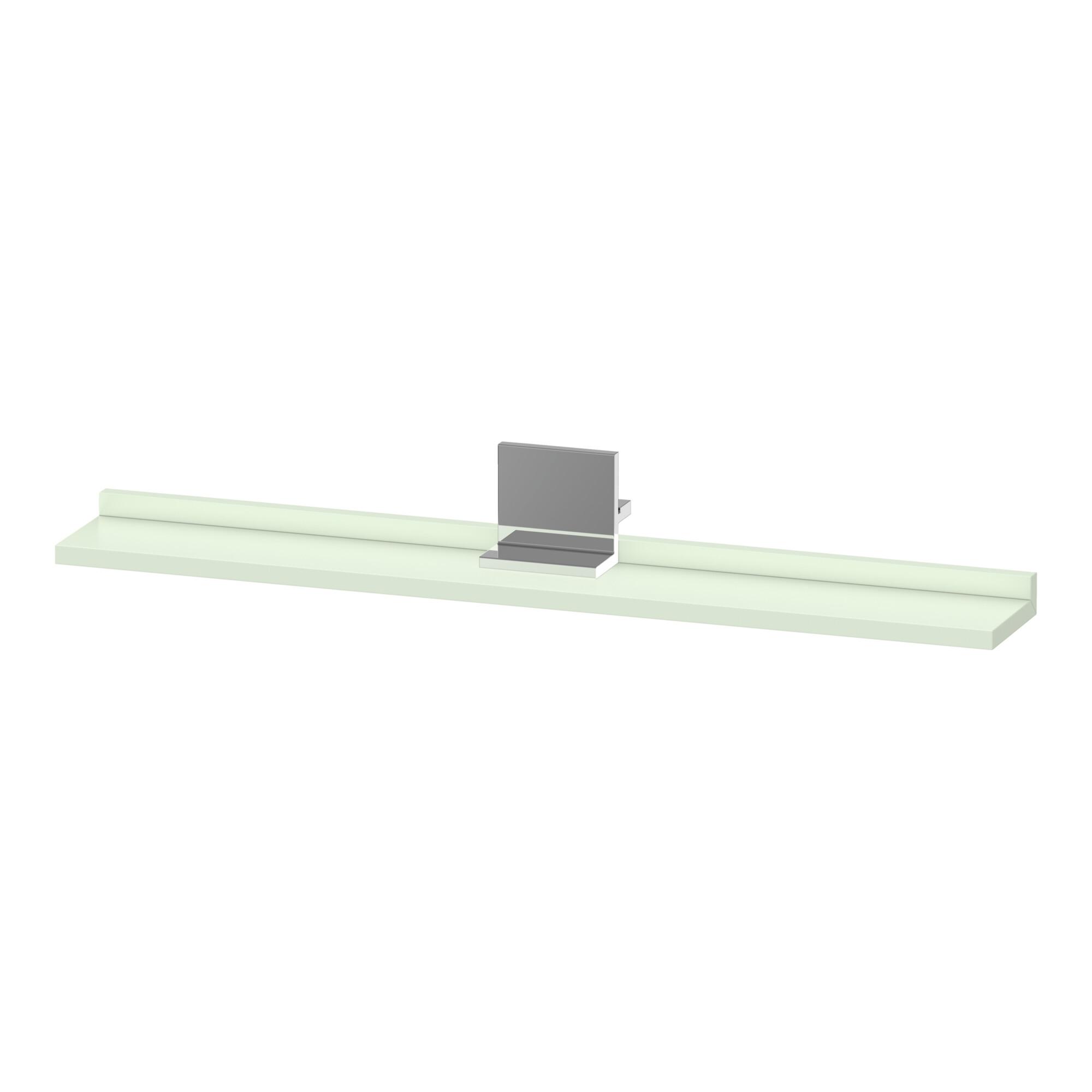 Duravit Spiegel-Ablage Sivida 85x65x3,6cm, grün Matt, montiert, chrom (SV7432010HH0000)