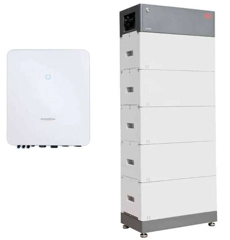 Sungrow HV SH8.0RT 8kW Hybrid Wechselrichter mit 13,8kWh Batteriespeicher-Set