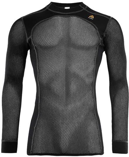 Aclima WoolNet Crewneck Mens, Jet Black