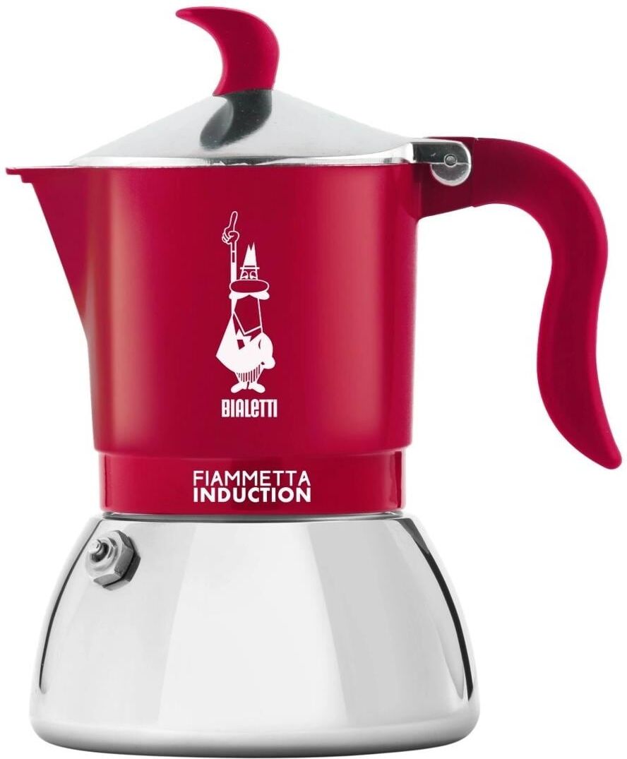 Espressokocher BIALETTI "Bialetti Fiametta 2 Tassen Candyland", rot, Kaffeemaschinen, Espressokocher rot Einheitsgröße