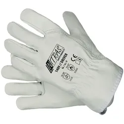 Nitras, Schutzhandschuhe, Handschuhe Driver Grösse 10 grau EN 388 PSA-Kategorie II (10)