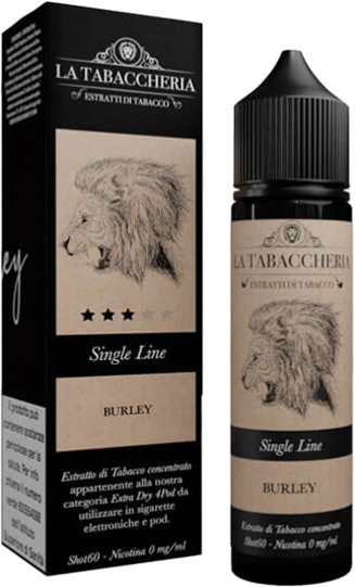 La Tabaccheria Burley Extra Dry Liquido Shot 20ml Tabacco