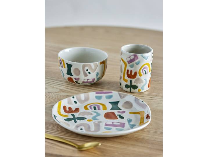 home24 Serviesset Filur 3-delig meerdere kleuren