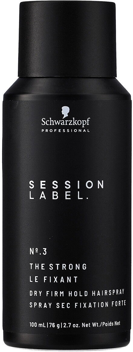 100ml Schwarzkopf Professional Session Label The Strong