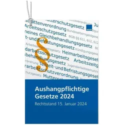 Aushangpflichtige Gesetze 2024, Fachbücher