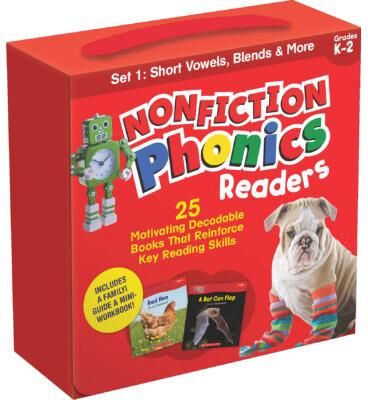Nonfiction Phonics Readers SET 1: Short Vowels, Blends & More