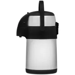 Maku Pump-Thermoskanne 1,9 l, Thermoskanne, Schwarz