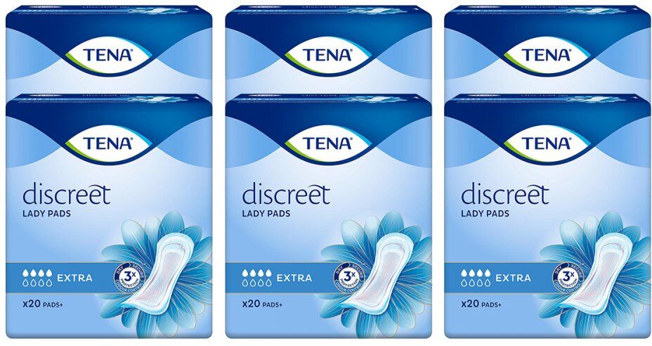 Tena Lady extra Einlagen 6x20stk