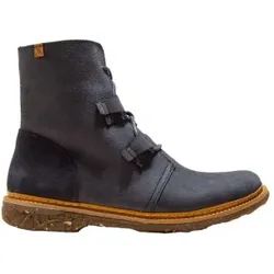 El Naturalista für Damen. 254701NF0005_0B0 N5470 Angkor navy Lederstiefeletten (37), Wohnung, Schnürsenkel, Lässig, Marine