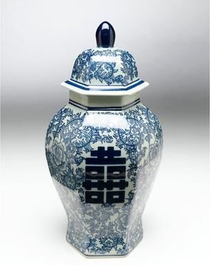 Orchard Creek Designs "Desin 14"" Porcelain Urn"