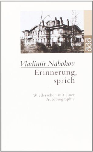 Vladimir Nabokov - Erinnerung, sprich: Wiedersehen mit einer Autobiographie - Preis vom 16.10.2026 11:41:07 h