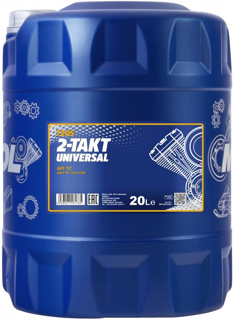 Sct - Mannol Motoröl Mannol 2-Takt [20l] Mn7205-20 20l