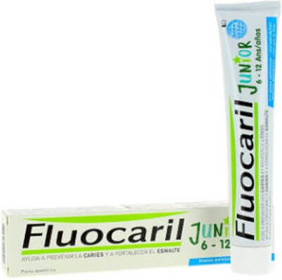 Fluocaril Junior Gel Toothpaste 6-12 Bubble 75 ml