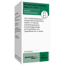 PROCAIN pharmarissano Injektionsflasche 2% 100 ml 100 ml