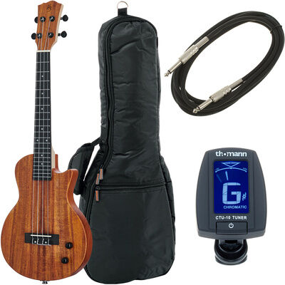 Harley Benton Solid Uke Natural Bundle Natur